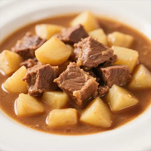 土豆燒牛肉